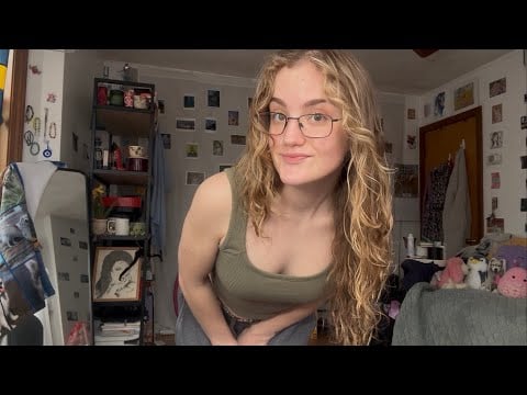 bestie gives you good vibes 💞 ASMR Personal Attention & Positive Affirmations (grwm + oracle cards✨)