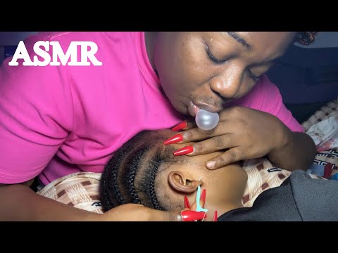 ASMR✨DENTAL FLOSSING YOUR DIRTY EARS
