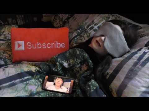 Giveaway of AGPtek Sleep Headphones Eye Mask / Hair Brushing ASMR  - Relax / Win!