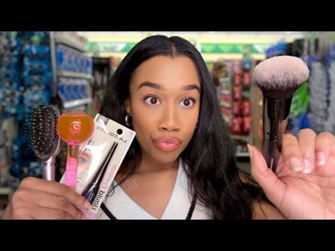 ASMR Girl at Dollar Tree Gives You a Complete Makeover 💄💵 *She Doesn’t Even Work There!!
