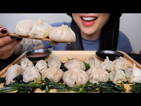 DUMPLING PLATTER (ASMR EATING SOUNDS) NO TALKING | SAS-ASMR