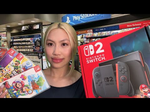 Asmr Game store Cashier (Roleplay)