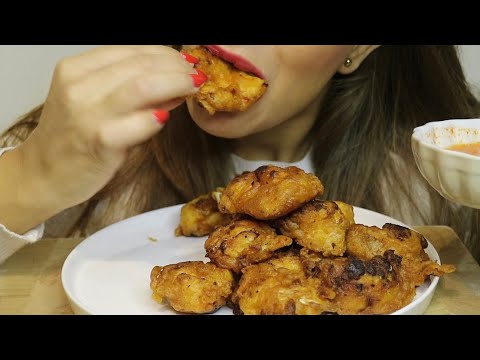 ASMR BATTERED AND FRIED CAULIFLOWER WITH LEMON SAUCE / no talking / CREMA ASMR #asmr #cauliflower