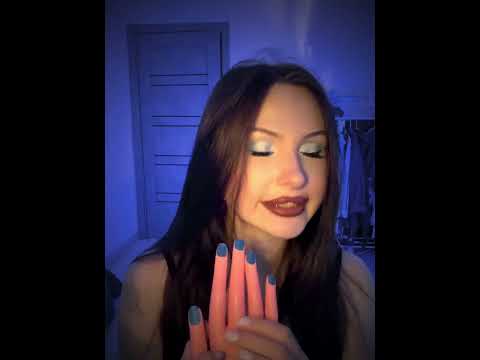 Как вам маникюрчик?🥺✨ #asmr #асмр #персональноевнимание #relax #таппинг #makeup #маникюр #сон