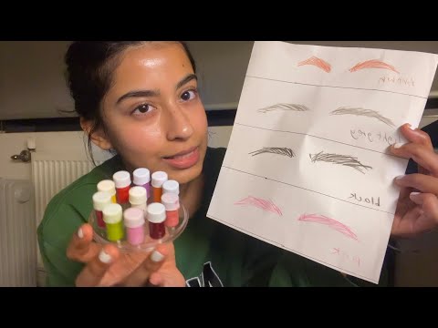 ASMR ┊ Eyebrow lamination appointment ┊