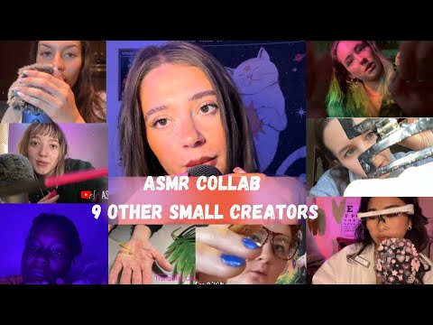 ASMR Collaboration with 9 Amazing Creators | So Many Tingles!