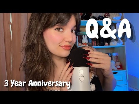 ASMR Q&A | Fast Triggers With Upclose Whispers & Mouth Sounds (Answering All Your Questions)