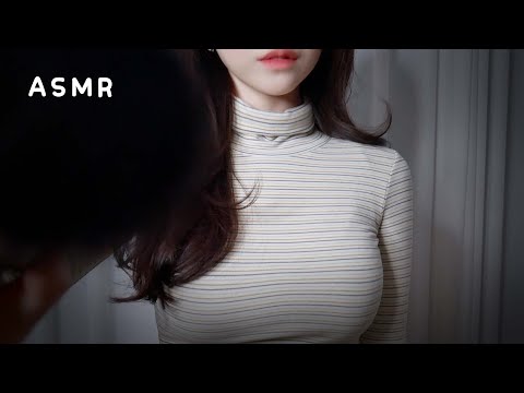 ASMR Brushing You 😌 졸음이 오는 시각적 팅글과 귓속을 파고드는 단어반복 입소리&이어블로잉 Trigger words+ear blowing 고인물, 입문자 모두 숙면