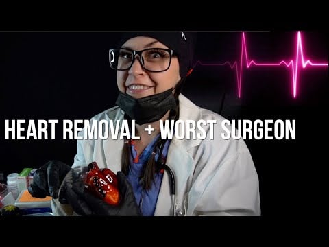 Worst Reviewed Heart Surgeon ASMR | Fast Female Heartbeat Sounds