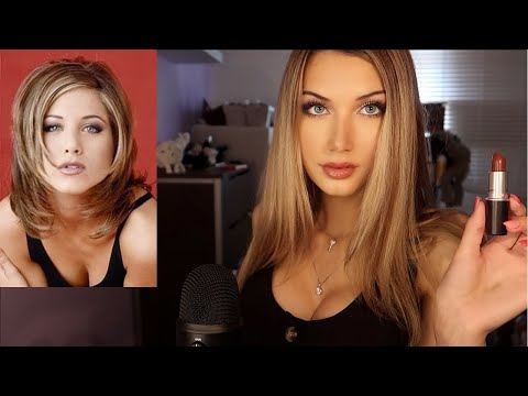 ASMR 90’s Makeup Look Rachel Green Inspired