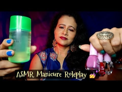 Bengali ASMR Manicure 💅 Gentle Nail Care, Personal Attention & Hand Massage for Deep Sleep