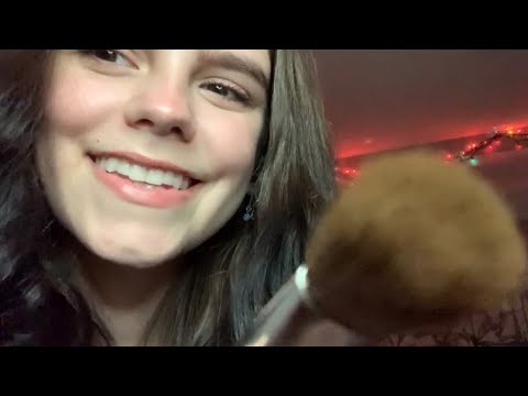 ASMR Camera Brushing & Tongue Clicking ✨