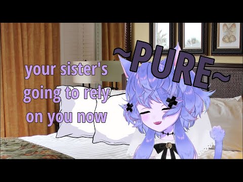 "ASMR" Roleplay: Your Sister Fails to Wake You Up for Breakfast, Sleeps with TV On, Completely Pure