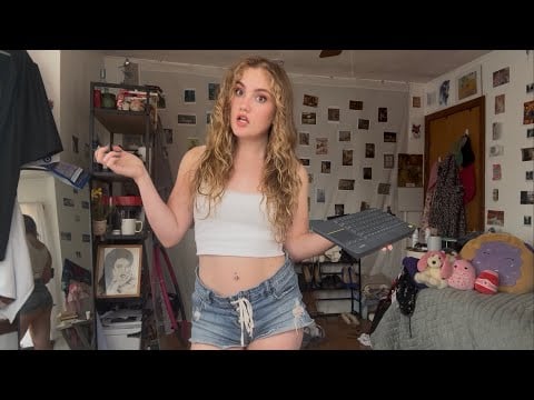 girl let’s get to WORK (asmr typing & work with me)