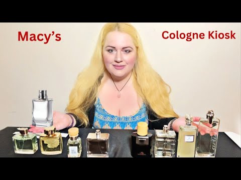 Macy’s Gentlemen’s Cologne Department Kiosk 💳 ASMR Role Play