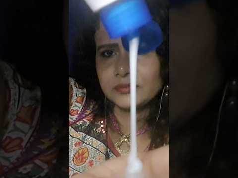 Asmr Cleaning your Face  #asmr #acmp #relax #asmrghosal #tingles #asmrforsleep #shorts
