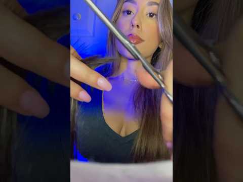 ASMR Split Ends Trimming #asmr #short #asmrhaircut #haircut #asmrhair