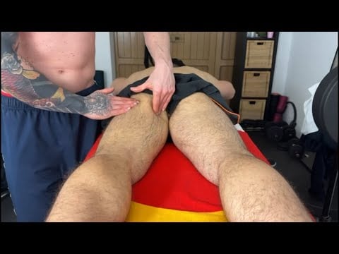 Powerful Leg Massage | ASMR massage | Boys Only Asmr