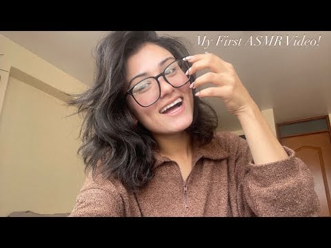 MY FIRST ASMR VIDEO | Tingly Tapping + Scratching Triggers, LOFI