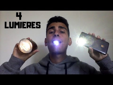 ASMR Roleplay Examen des yeux , 4 lumières différentes