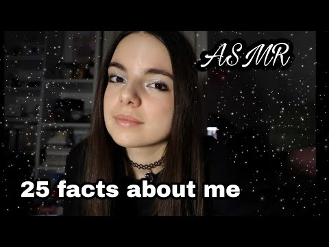 ASMR deutsch 25 facts about me