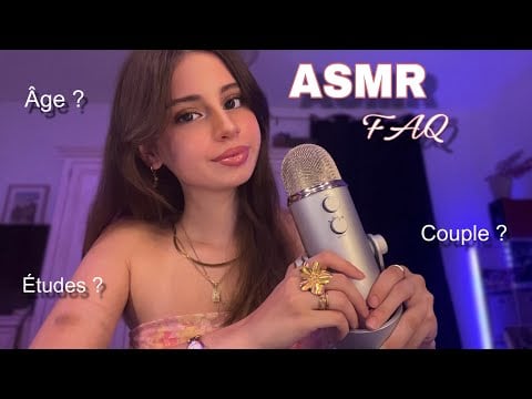 ASMR | FAQ, Je réponds à vos questions ! 💫 (Couple, âge, études…)