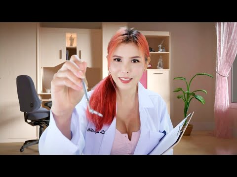 ASMR ไทย🇹🇭 Visit to the Dentist 🎬ให้คุณหมอเช็คฟันให้นะคะ R o l e p l a y (Subtitle)🎬