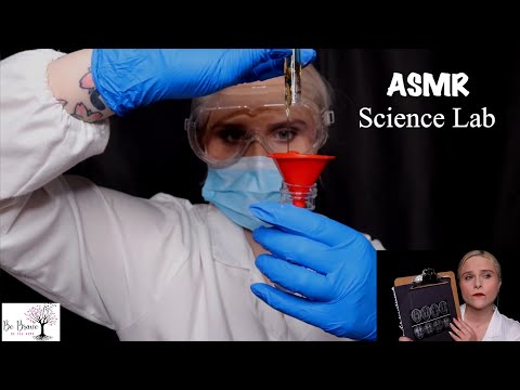 ASMR Scientist Roleplay: Gloves, Goggles, Mask & Trigger Sounds