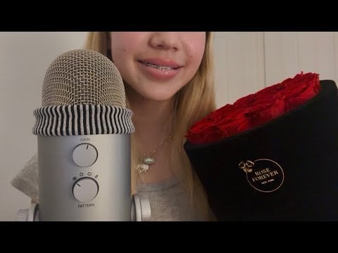 ASMR getting you ready for your valentines date!