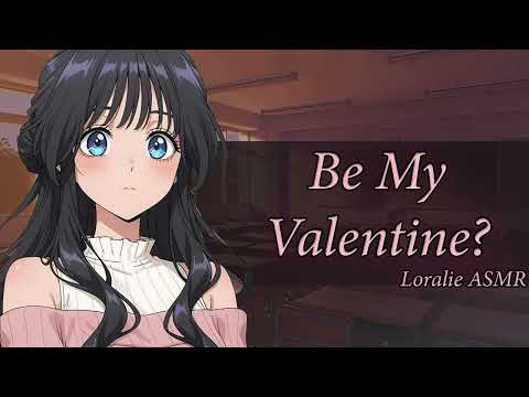 ASMR Shy Girl Asks to be Your Valentine F4A