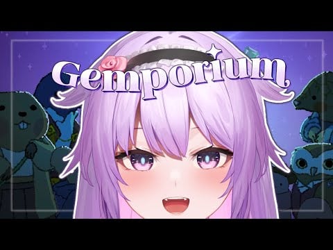 【Gemporium: A Cute Mining Sim】 My favorite flavor is amethyst 【Cozy Gaming】 #ikumistream