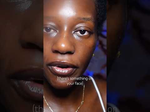 ASMR THERE’S SOMETHING ON YOUR FACE 👀 HOUSE CALL #asmrroleplay #asmrshorts #asmrtingles