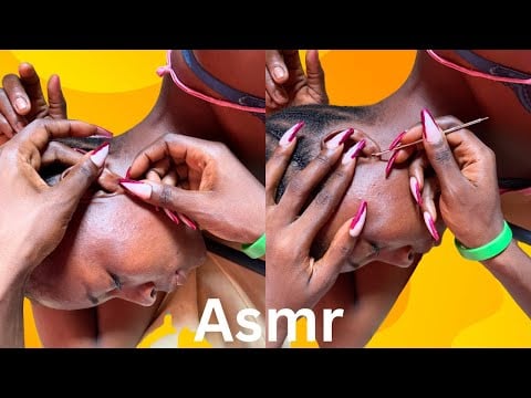 ✨ asmr ✨ear cleaning real person-Bubble gum
