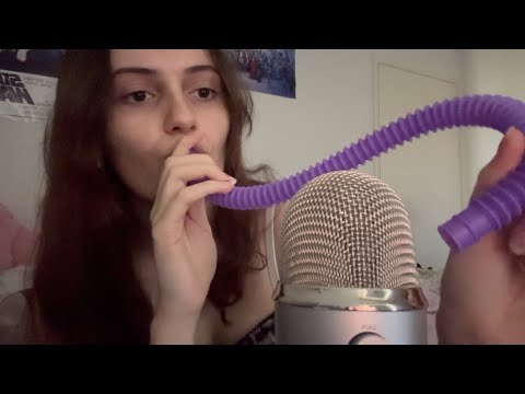 ASMR Crazy Tube Mouth Sounds