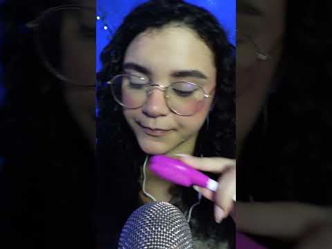 ASMR- Escovinha no microfone