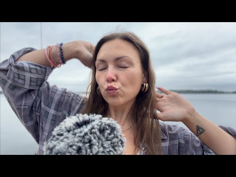 asmr on a dark + gloomy lake ☁️ 
