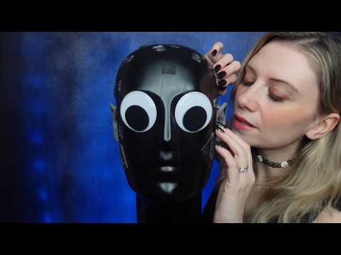 ASMR - Breathy Ear To Ear Neck Message 🌙 Subtle Velcro Scratches