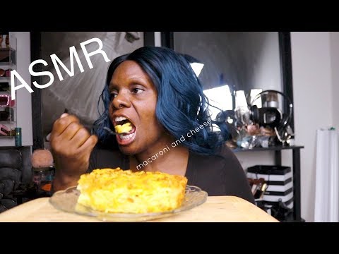 CRUNCH ASMR Eating Sounds Macaroni And Cheese