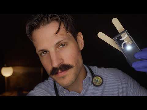 ASMR Realistic ENT Exam | Light Triggers, Personal Attention & Whispered (Slow & Detailed)