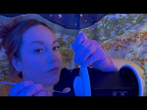 Scaling & Filling The Teeth In Your Ears ASMR | Extremely Close Whispers