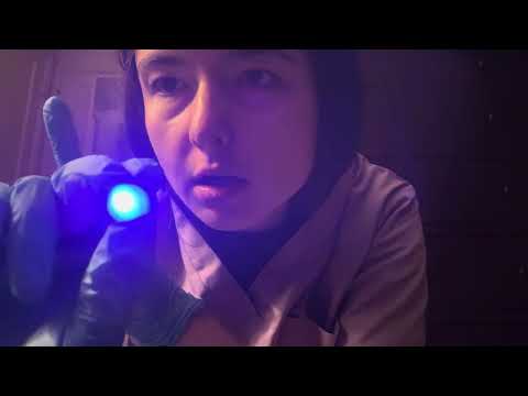 Getting something out of your eye 👁️ | ASMR medical role play 