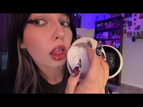 ASMR Ear Eating, Brushing and Biting (High Sensitivity 3Dio)