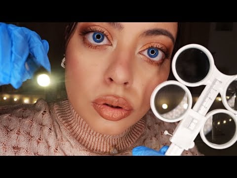ASMR| Face Analysis on the MOST BEAUTIFUL PERSON in the WORLD (YOU) PERSONAL ATTENTION, GLOVE SOUNDS