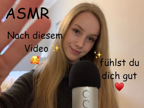 ASMR| Nach diesem Video fühlst du dich richtig gut! 🥰 (Positive Affirmation) |RelaxASMR