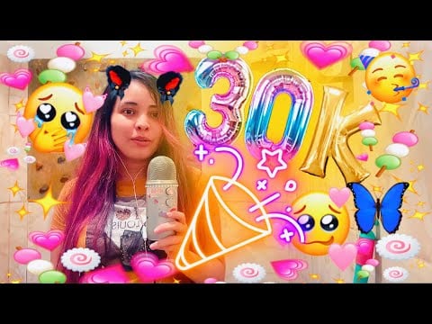 Asmr obrigado pelos 30k😍🎉🥹🥹🥹🥹🥹