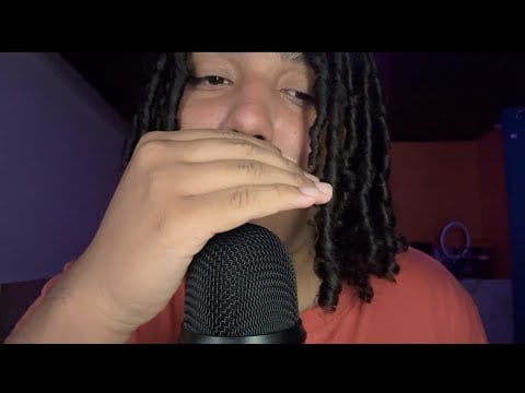 ASMR: Prénoms￼￼ visuel + bruits de bouche (inaudible) 