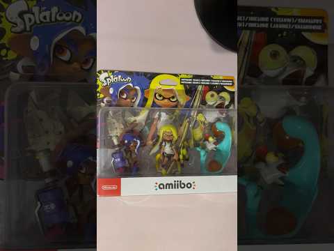 ASMR Tapping On A Splatoon Amiibo Box #ASMR #Shorts