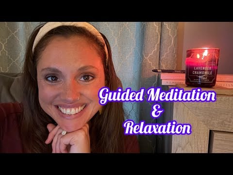 ASMR Guided Meditation for Stress & Anxiety | Soft Spoken Gum Chewing