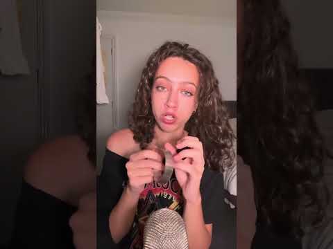 ASMR What’s in my Going Out Bag #asmr #asmrsounds