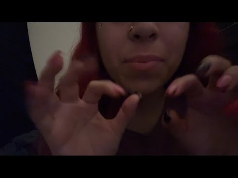 ASMR whisper ramble (mouth sounds)